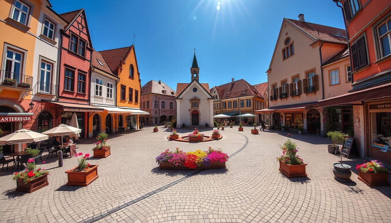 Trójkątny rynek i kapliczka – nietypowe centrum historycznej Kobyłki